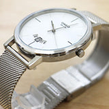 Casio Enticer Date Mesh Chain Watch MTP-B100M-7EVDF