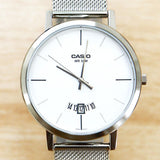 Casio Enticer Date Mesh Chain Watch MTP-B100M-7EVDF