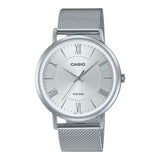 Casio Standard Stainless Steel Silver Mesh Chain Watch MTP-B110M-7AVDF