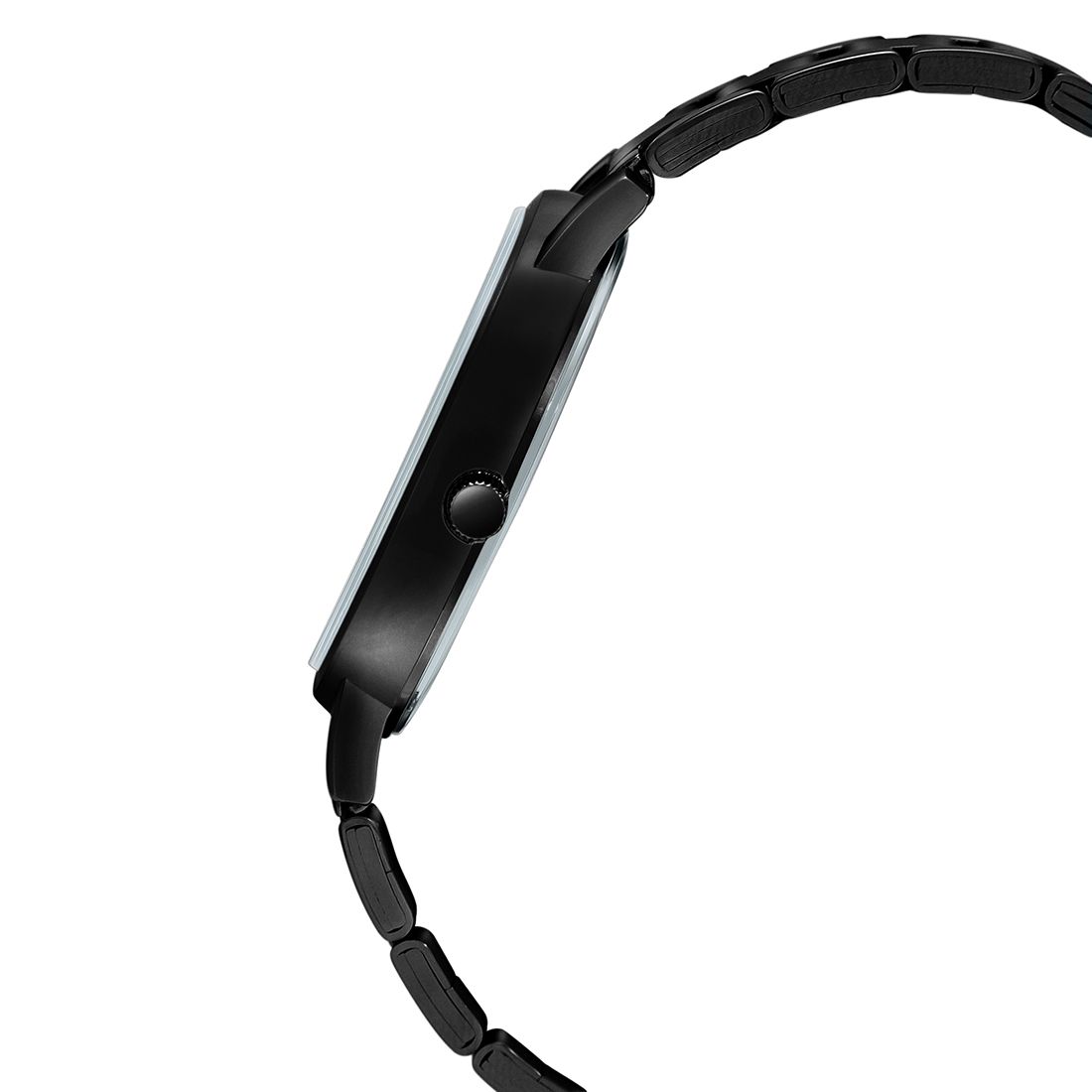 Casio Enticer Day Date Stainless Steel Black Chain Watch MTP-B120B-8AVDF