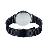 Casio Enticer Day Date Stainless Steel Black Chain Watch MTP-B120B-8AVDF