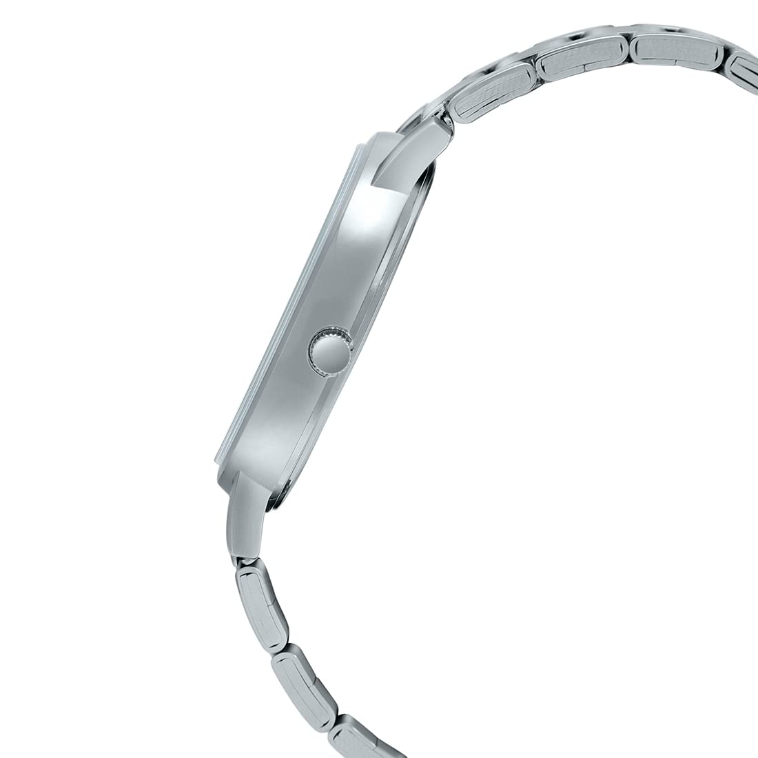 Casio Enticer Day Date Stainless Steel Silver Chain Watch MTP-B120D-1AVDF