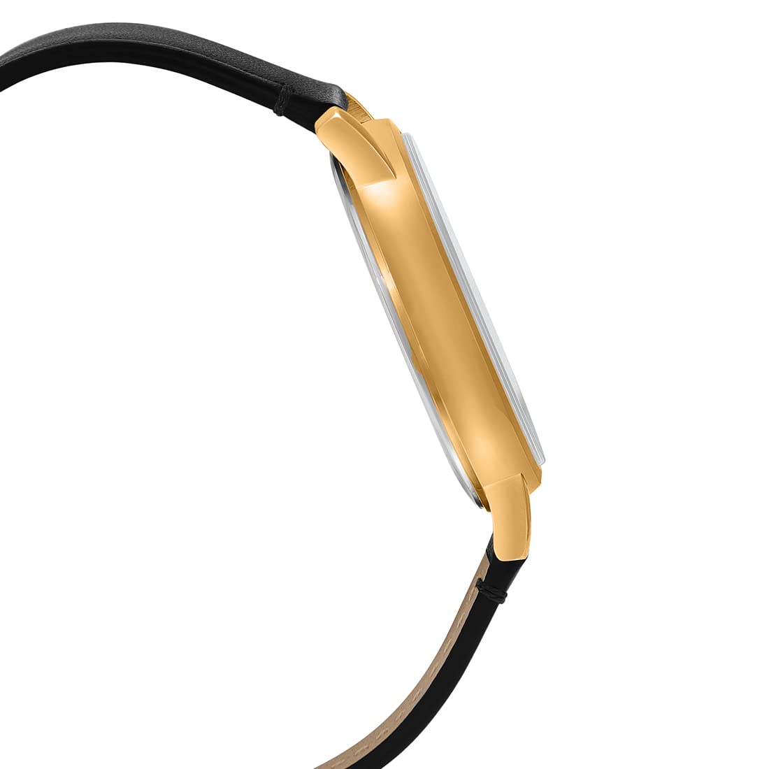 Casio Enticer Day Date Stainless Steel Golden Leather Belt Watch MTP-B120GL-7AVDF