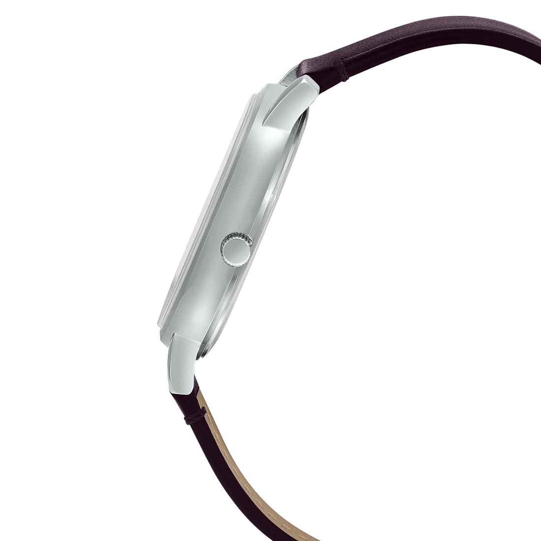 Casio Enticer Day Date Stainless Steel Leather Belt Watch MTP-B120L-7AVDF