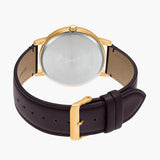 Casio Standard Day Date Leather Belt Watch MTP-B125GL-7AVDF