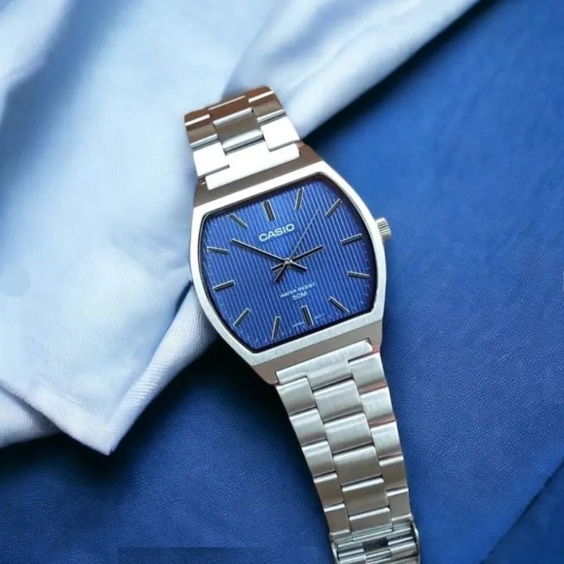 Casio Standard Tonneau Chain Watch MTP-B140D-2AVDF