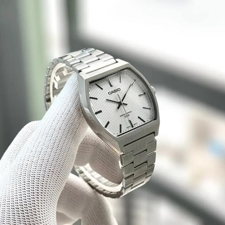 Casio Standard Tonneau Chain Watch MTP-B140D-7AVDF