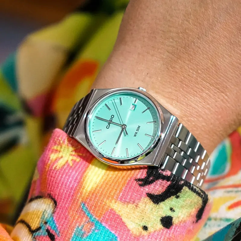 Casio Standard Date Chain Watch MTP-B145D-2A1VDF