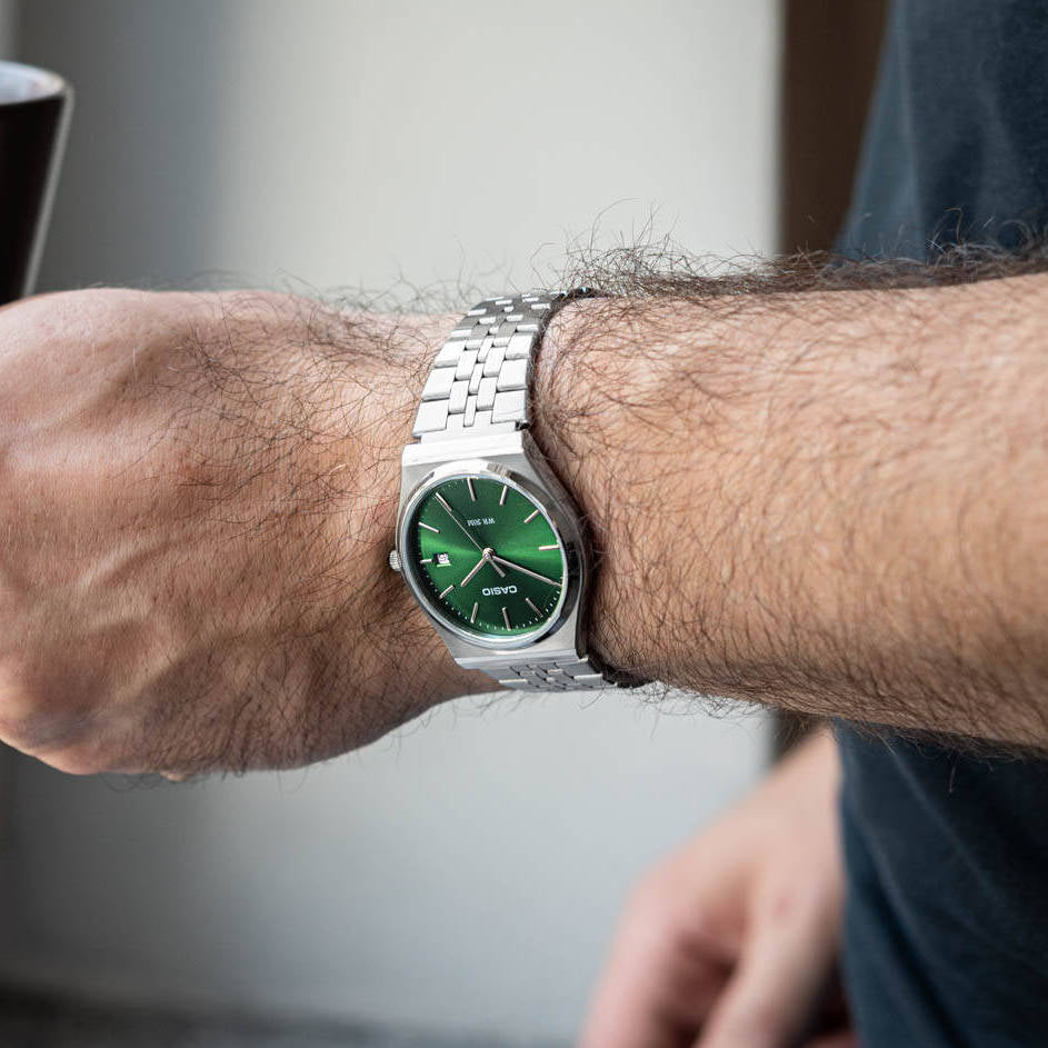 Casio Standard Date Chain Watch MTP-B145D-3AVDF