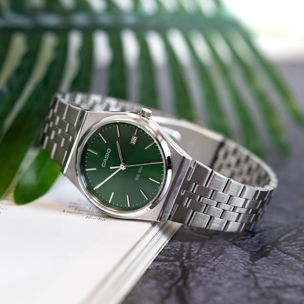 Casio Standard Date Chain Watch MTP-B145D-3AVDF