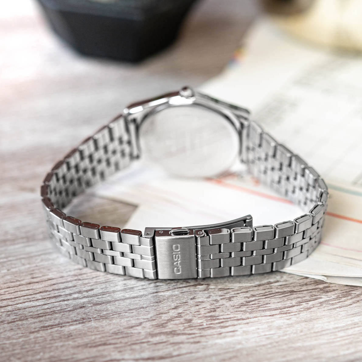 Casio Standard Date Chain Watch MTP-B145D-3AVDF