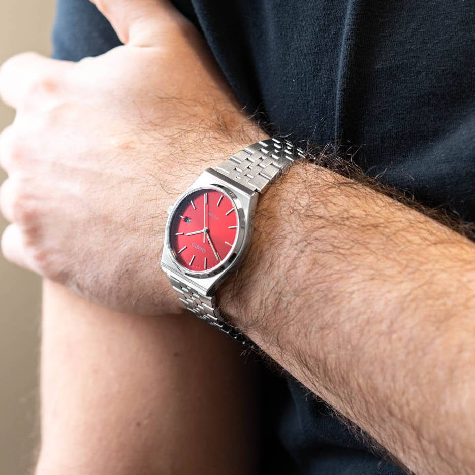 Casio Standard Date Chain Watch MTP-B145D-4A2VDF