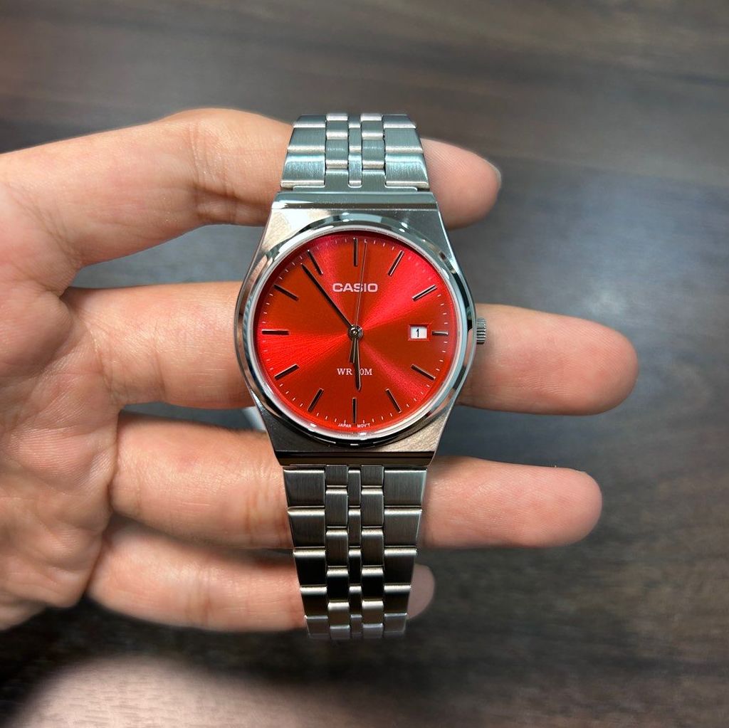 Casio Standard Date Chain Watch MTP-B145D-4A2VDF