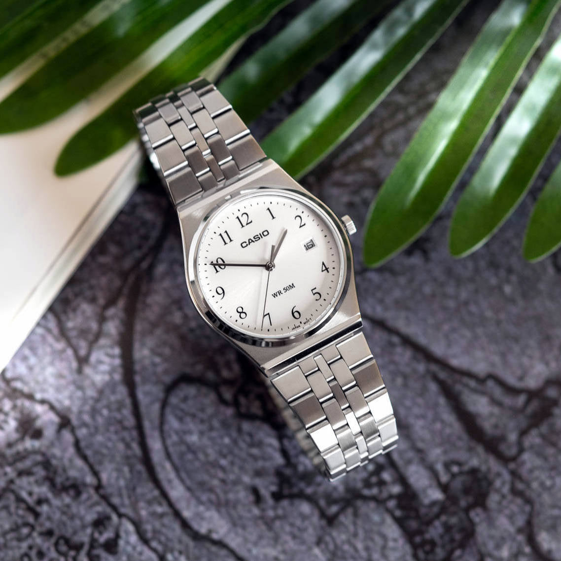 Casio Standard Date Chain Watch MTP-B145D-7BVDF