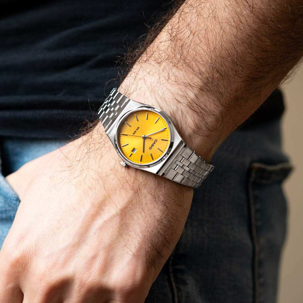 Casio Standard Date Chain Watch MTP-B145D-9AVDF