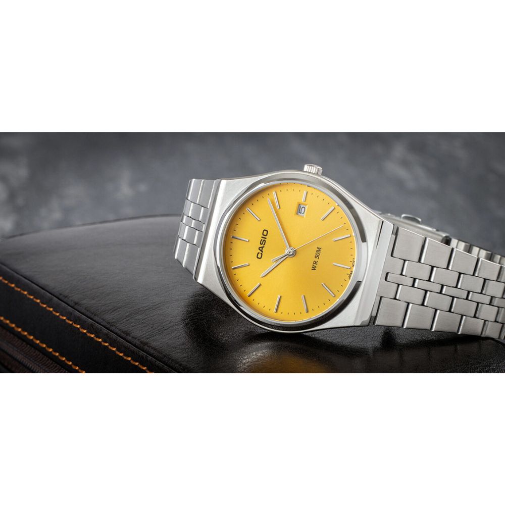 Casio Standard Date Chain Watch MTP-B145D-9AVDF