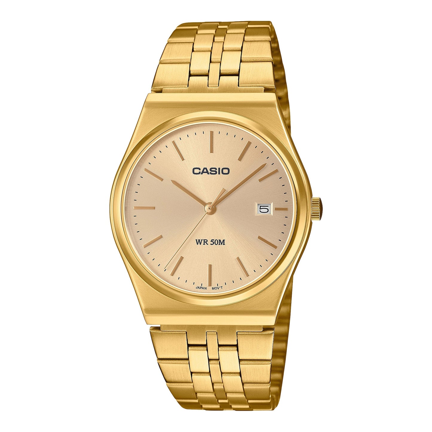 Casio Standard Date Chain Watch MTP-B145G-9AVDF