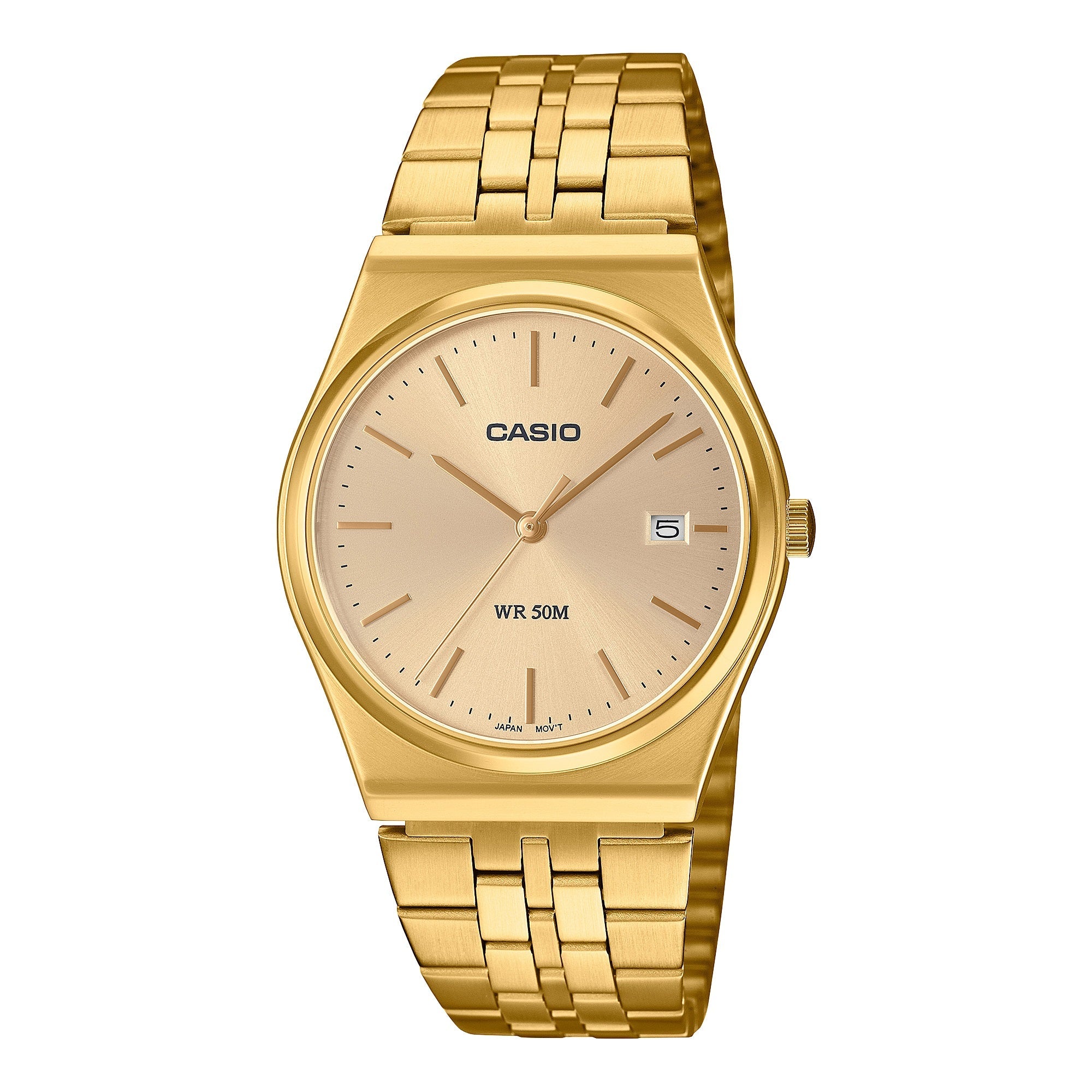 Casio Standard Date Chain Watch MTP-B145G-9AVDF