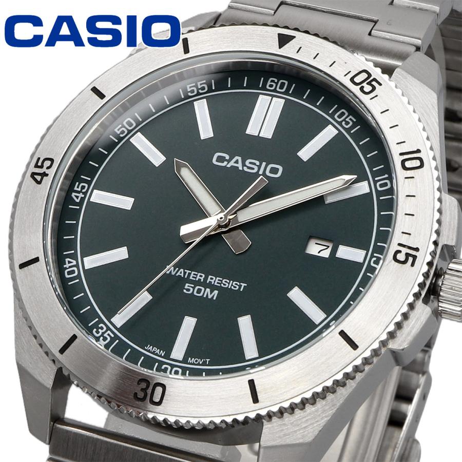 Casio Standard Date Chain Watch MTP-B155D-3EVDF