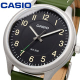 Casio Standard Leather Belt Watch MTP-B160L-1B1VDF
