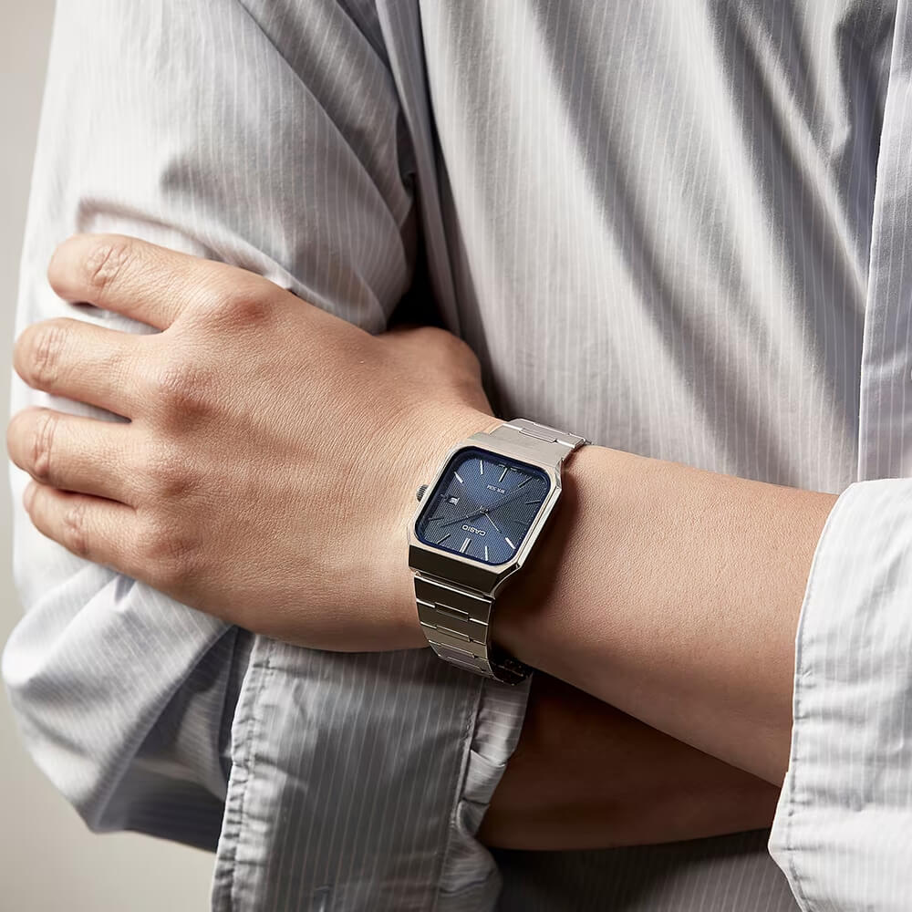 Casio Standard Date Chain Watch MTP-B185D-2A1VDF