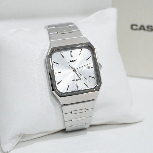 Casio Standard Date Chain Watch MTP-B185D-7AVDF