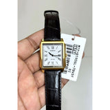 Casio Standard Tank Leather Belt Watch MTP-B190GL-7BVDF