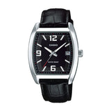 Casio Standard Date Leather Belt Watch MTP-E107L-1ADF