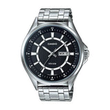 Casio Enticer Day Date Chain Watch MTP-E108D-1AVDF