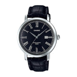 Casio Enticer Date Leather Belt Watch MTP-E149L-1BVDF