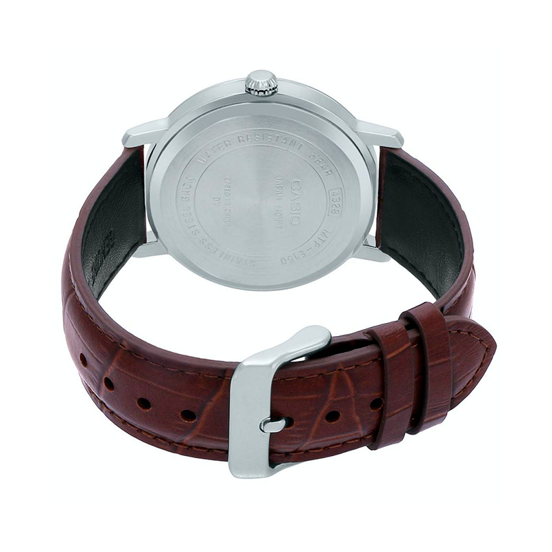 Casio Enticer Side Second Leather Belt Watch MTP-E150L-7BVDF