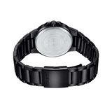 Casio Enticer Date Stainless Steel Black Chain Watch MTP-E173B-1AVDF