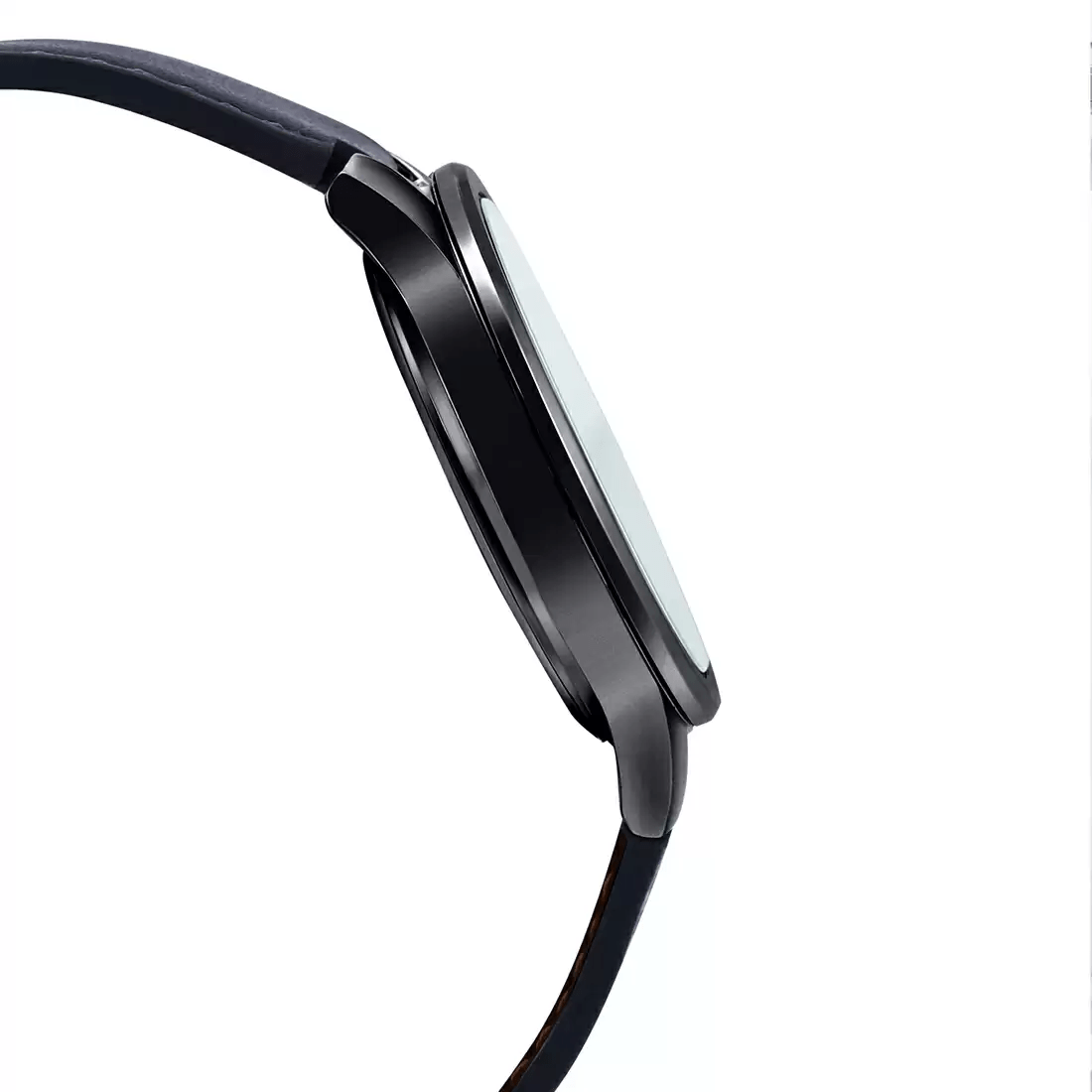 Casio Enticer Date Stainless Steel Black Leather Belt Watch MTP-E173L-7AVDF