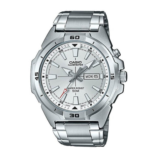 Casio Enticer Day Date Illuminator Chain Watch MTP-E203D-7AVDF