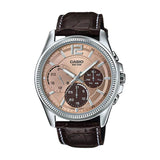 Casio Enticer Multifunction Leather Belt Watch MTP-E305L-5AVDF