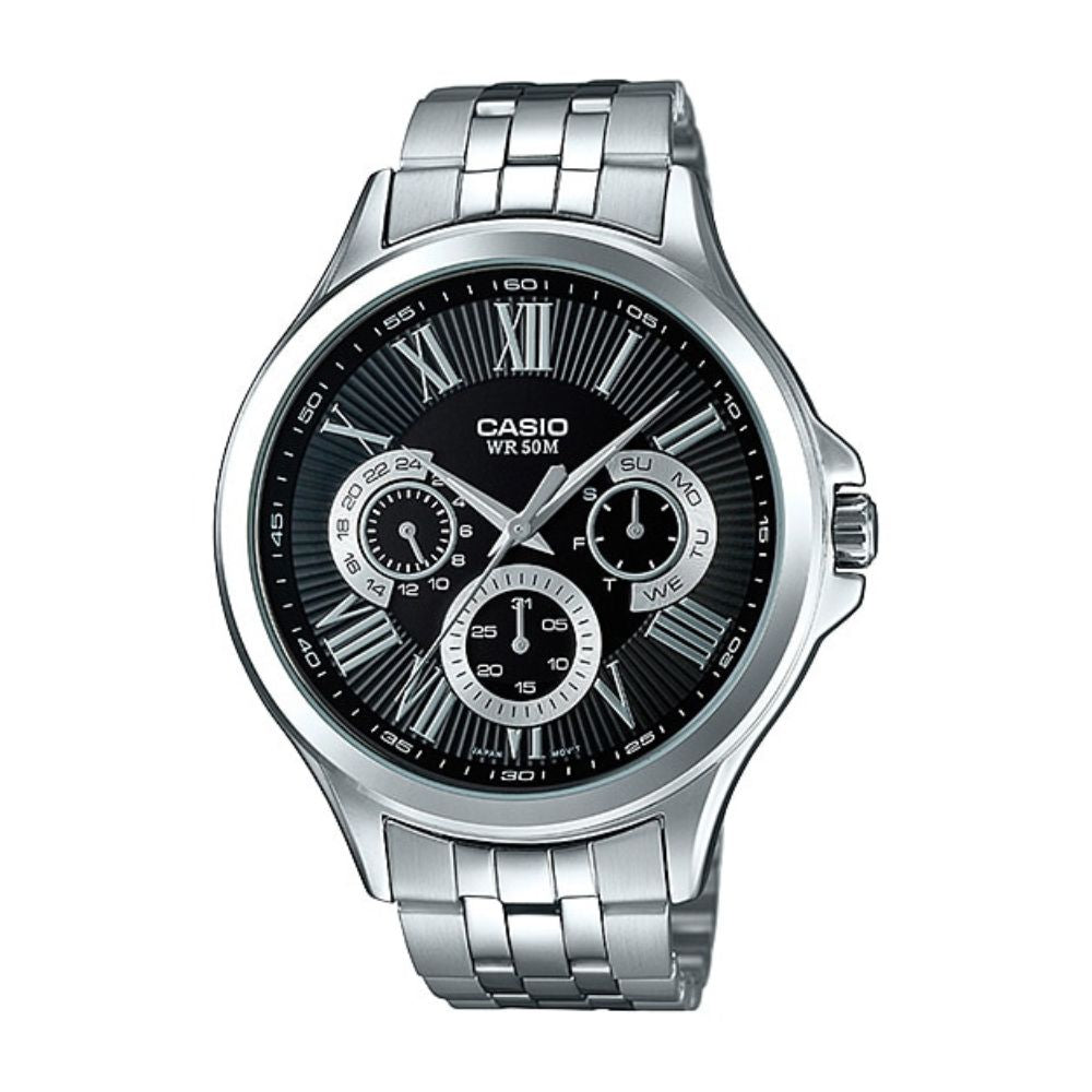 Casio Enticer Multifunction Chain Watch MTP-E308D-1AVDF