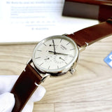 Casio Standard Multifunction Leather Belt Watch MTP-E320L-5EVDF