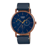 Casio Standard Multifunction Leather Belt Watch MTP-E320RL-2EVDF