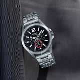 Casio Standard Multifunction Stainless Steel Silver Chain Watch MTP-E350D-1BVDF