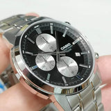 Casio Standard Chronograph Chain Watch MTP-E510D-1A2VDF