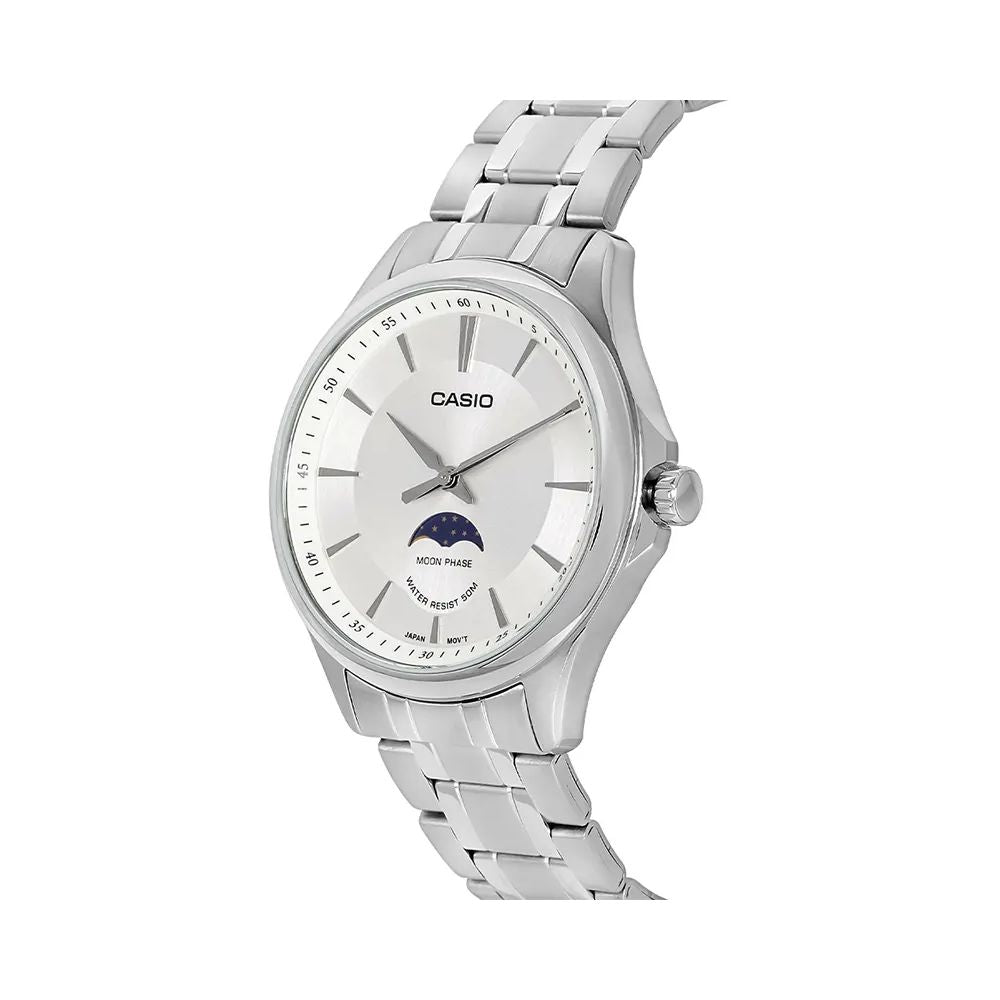 Casio Standard Moon Phase Chain Watch MTP-M100D-7AVDF
