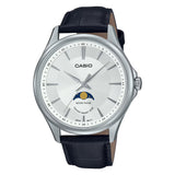 Casio Standard Moon Phase Leather Belt Watch MTP-M100L-7AVDF