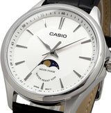 Casio Standard Moon Phase Leather Belt Watch MTP-M100L-7AVDF