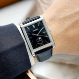 Casio Standard Moon Phase Leather Belt Watch MTP-M105L-1AVDF