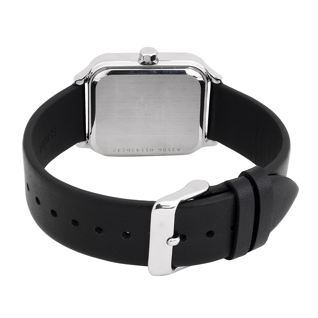 Casio Standard Moon Phase Day Date Leather Belt Watch MTP-M305L-7AVDF