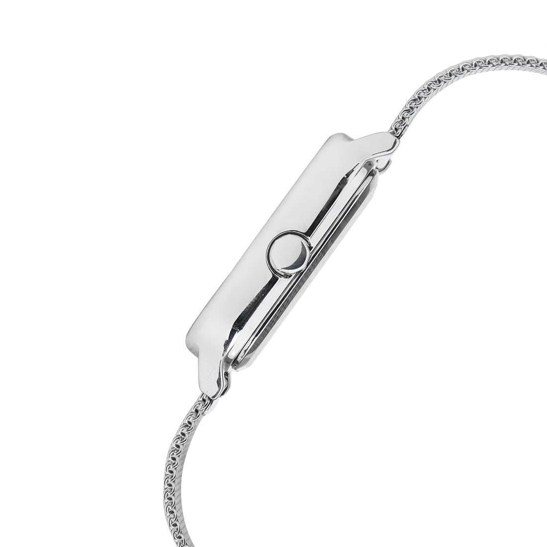 Casio Standard Moon Phase Day Date Mesh Chain Watch MTP-M305M-8AVDF