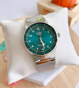 Casio Standard Solar Powered Mesh Chain Watch MTP-RS105M-3BVDF