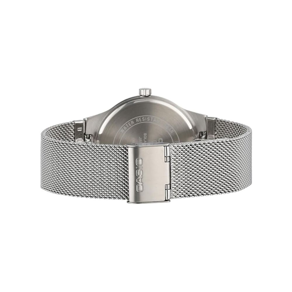 Casio Standard Solar Powered Mesh Chain Watch MTP-RS105M-3BVDF