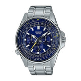 Casio Enticer Sweep Second Stainless Steel Chain Watch MTP-SW320D-2AVDF