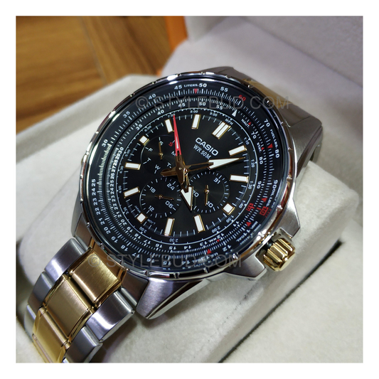 Casio Enticer Sweep Second Stainless Steel Chain Watch MTP-SW320SG-1AVDF